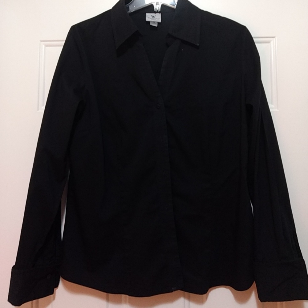 Long sleeve button diwn blouse
